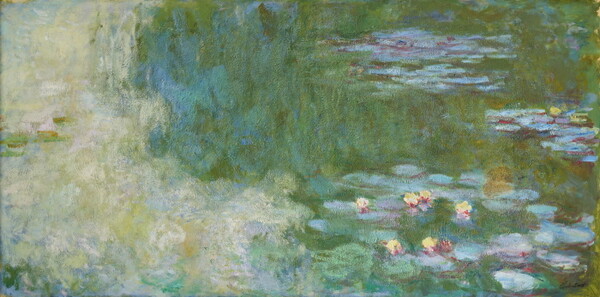 ‘수련이 있는 연못’, 클로드 모네(1840-1926), 국립현대미술관. 이작품은 국내에서 처음으로 전시된다.