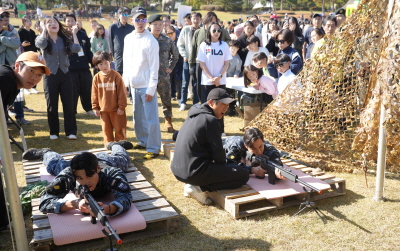 한탄강 제복근무자 존중 국민축제 모습.